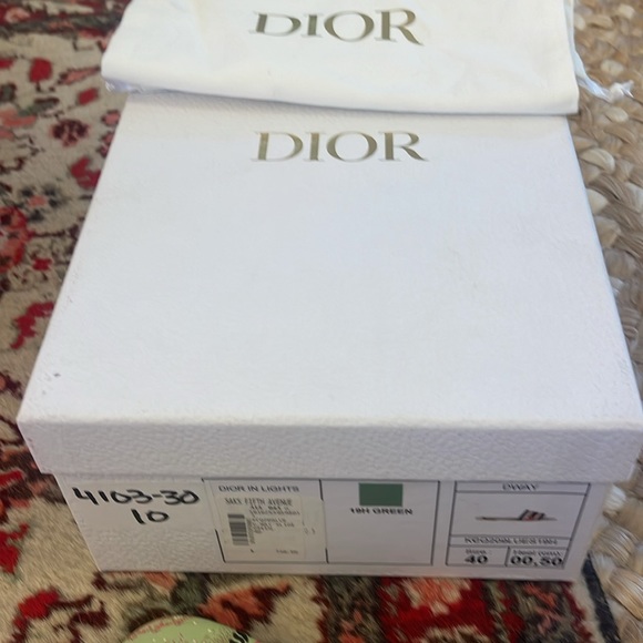 Christian Dior slides worn twice in box dway size 40 - Picture 3 of 9